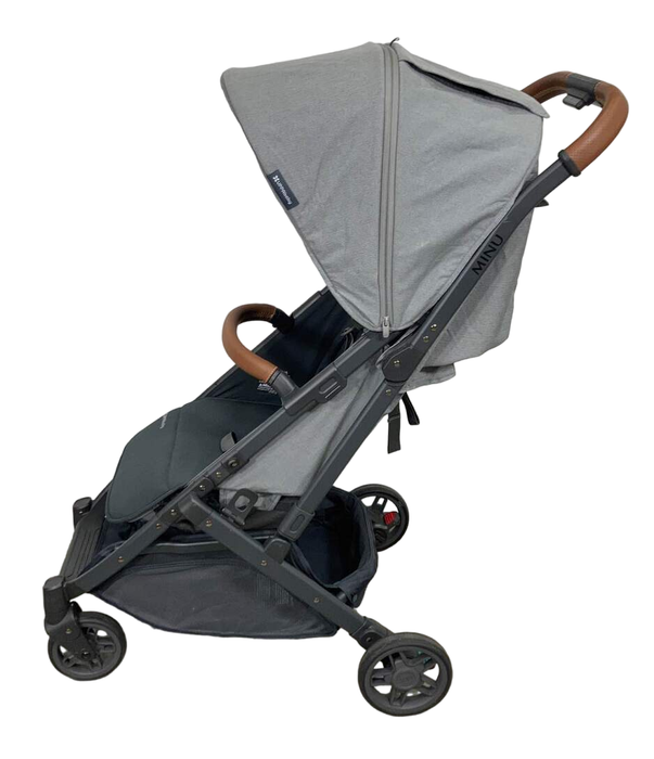 Shop UPPAbaby MINU V2 Stroller, 2022, Greyson (Charcoal Melange) at Goodbuygears