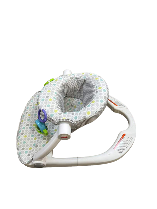 secondhand Fisher Price Sit-Me-Up Floor Seat, Honeydew Drop