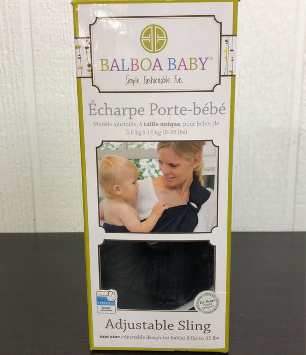 used Balboa Baby Adjustable Sling Carrier