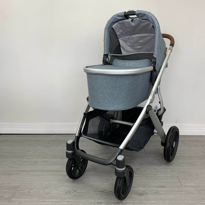 Shop UPPAbaby VISTA V2 Stroller, Gregory (Blue Melange) at Goodbuygears