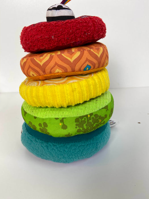 secondhand Lamaze Rainbow Stacking Rings