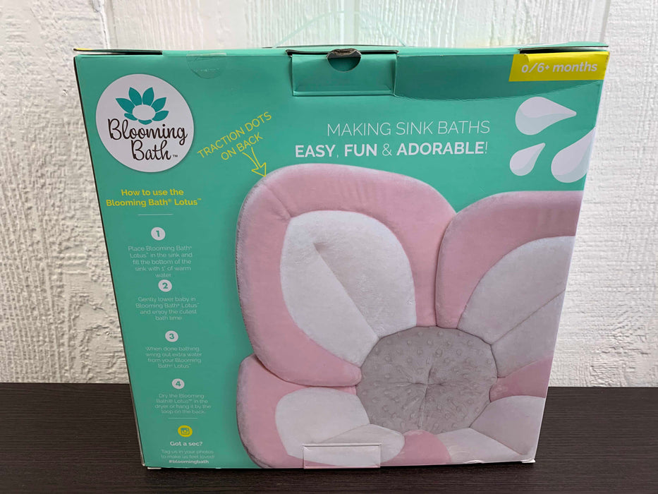 Shop Blooming Bath Lotus Baby Bath Seat, Pink/White/Grey at Goodbuygears