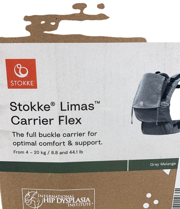Shop Stokke Limas Flex Carrier, Grey Melange at Goodbuygears