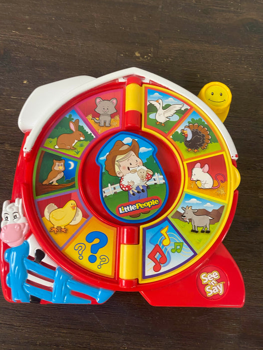 used Fisher Price Little People See ‘n Say