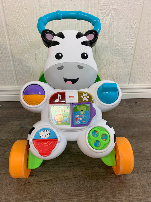 secondhand Fisher Price Learn With Me Zebra Walker