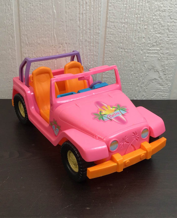 used Mattel Barbie Jeep