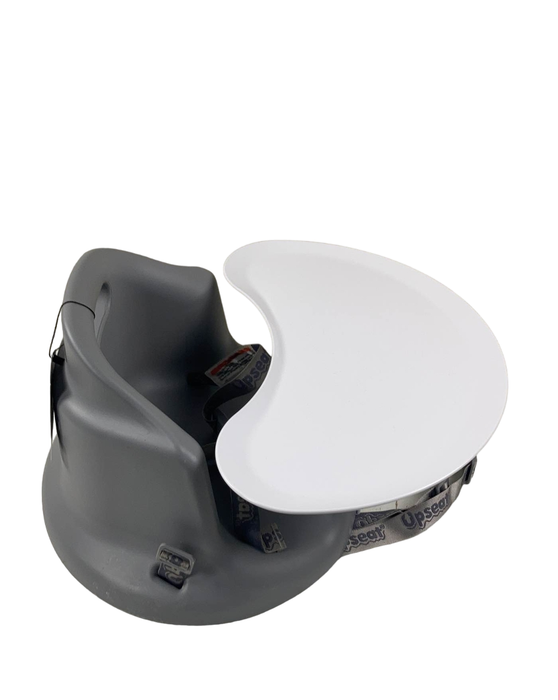 Shop Upseat Baby Floor Chair and Booster Seat with Tray, Grey at Goodbuygears