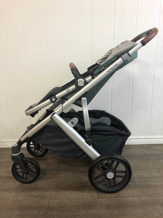 Shop UPPAbaby VISTA V2 Stroller, Emmett (Green Melange), 2020 at Goodbuygears