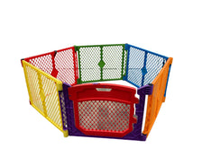 used North States Toddleroo Superyard Ultimate Playard, 6 Panel