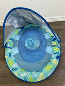 secondhand SwimWays Baby Spring Float with Sun Canopy