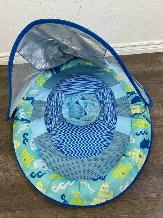 secondhand SwimWays Baby Spring Float with Sun Canopy