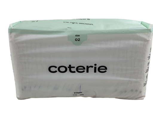 Shop Coterie Size 2 Diapers, 31 Count at Goodbuygears