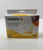 used Medela Quick Clean Micro Steam Bags, Box of 5