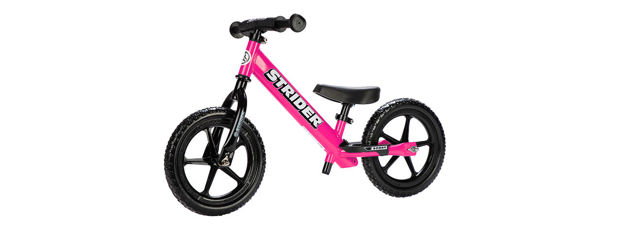 Shop Strider Balance Bike 12 Sport, Pink at Goodbuygears