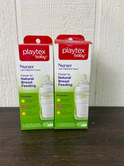 Shop Playtex Nurser Bottles With Drop In Liners, 4oz at Goodbuygears
