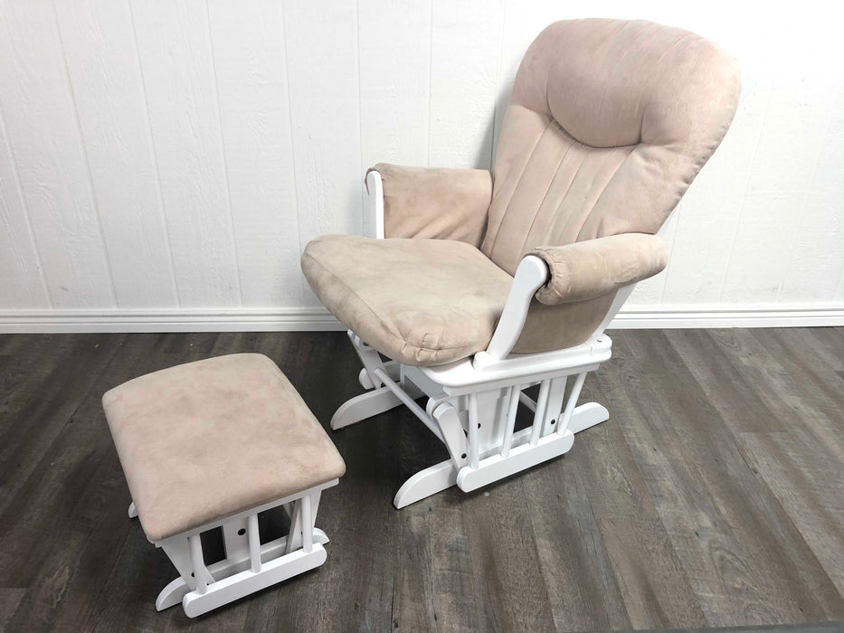 used Shermag Glider And Ottoman
