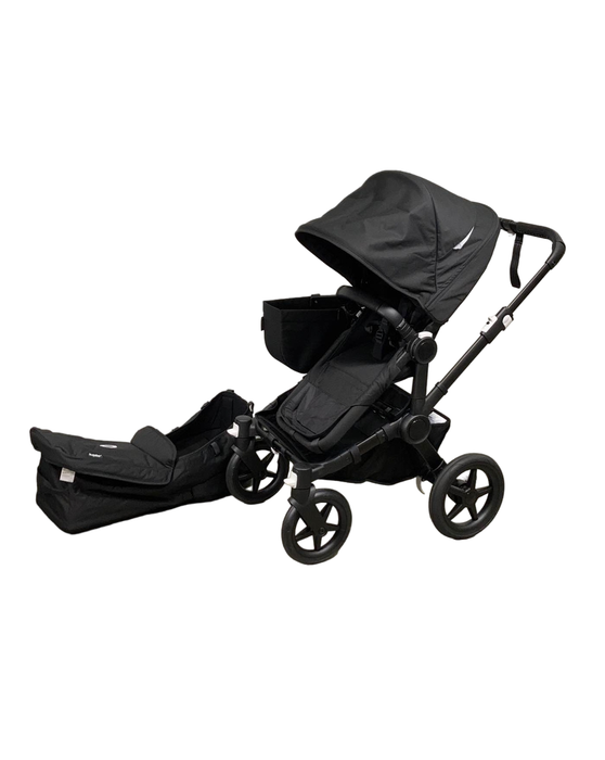 Shop Bugaboo Donkey 5 Mono Stroller, Black, 2023, Midnight Black, Midnight Black at Goodbuygears