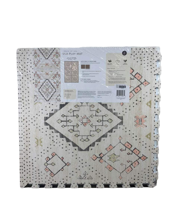 Shop House of Noa Little Nomad Play Mat, Oat, Ula, 4x6 at Goodbuygears