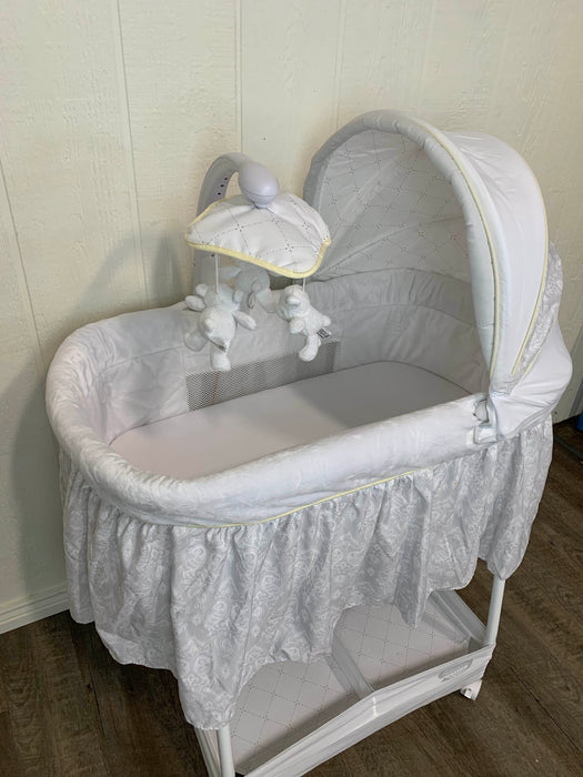 secondhand Simmons Kids SlumberTime Elite Gliding Bassinet