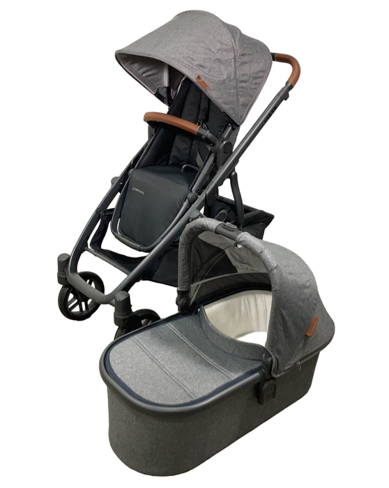 Shop UPPAbaby VISTA V2 Stroller, 2022, Greyson (Charcoal Melange) at Goodbuygears