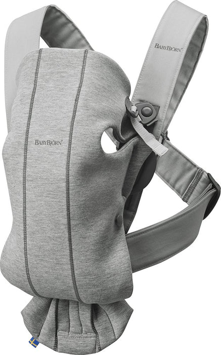 Shop BabyBjorn Baby Carrier Mini, Light Gray 3D Jersey at Goodbuygears