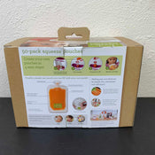 secondhand Infantino Squeeze Pouches, 4 fl oz., 50 count