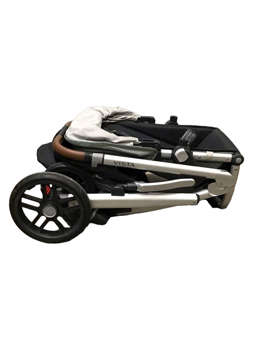 Shop UPPAbaby VISTA V2 Stroller, 2020, Emmett (Green Melange) at Goodbuygears