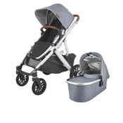 Shop UPPAbaby VISTA V2 Stroller, 2019, Gregory (Blue Melange) at Goodbuygears