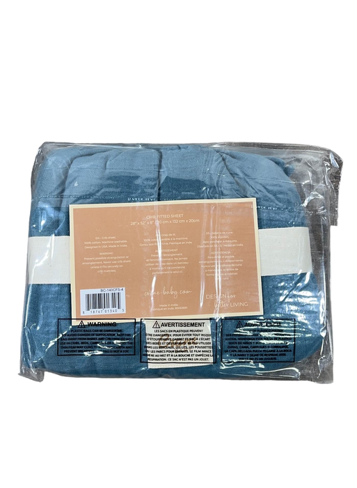 Shop Crane Baby Crib Fitted Sheet, Riverstone at Goodbuygears