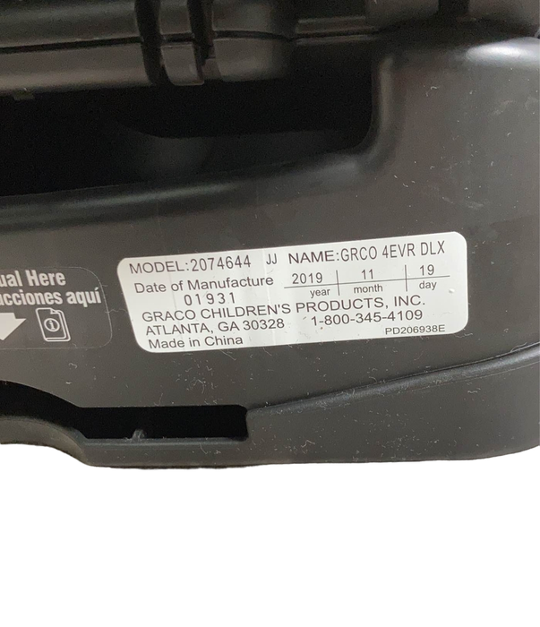 Shop Graco 4Ever DLX 4-in-1 Car Seat, 2019, Joslyn at Goodbuygears