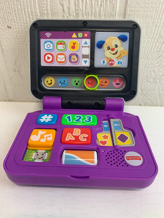 secondhand Fisher Price Laugh & Learn Click & Learn Laptop