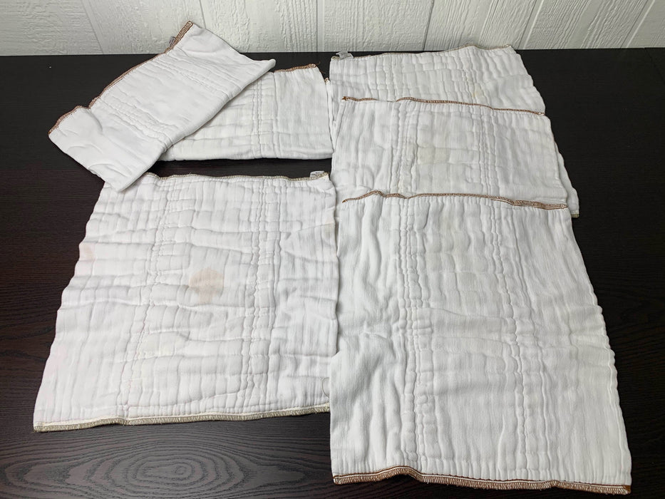 secondhand BUNDLE Prefold Diapers