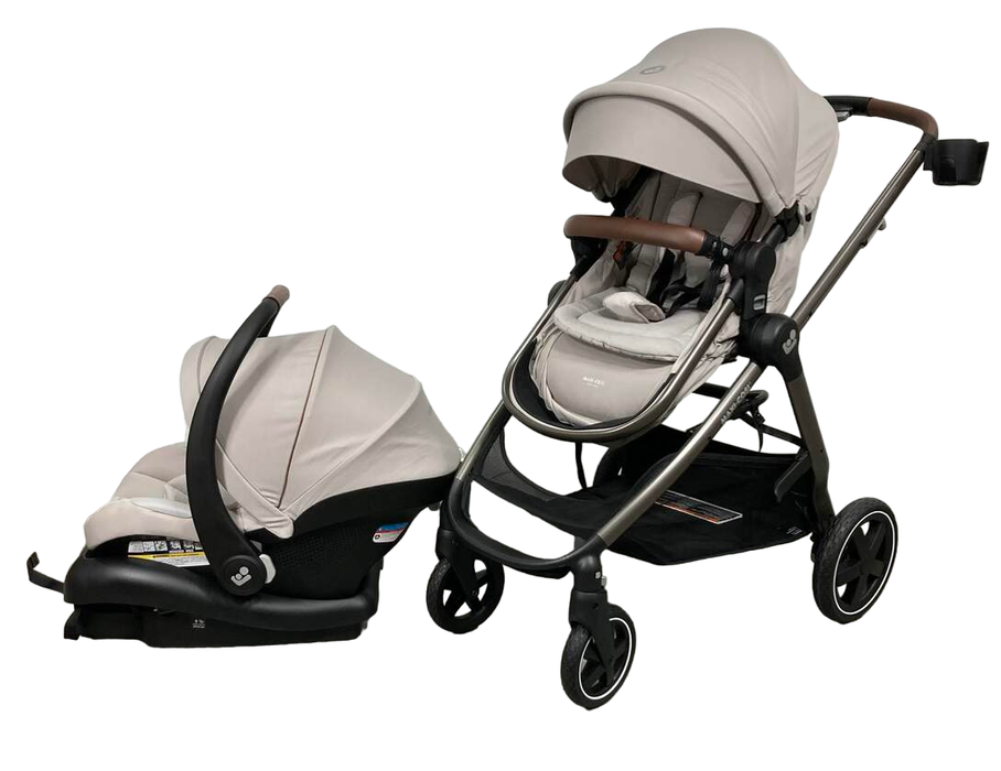 Shop Maxi-Cosi Zelia2 Luxe Travel System, New Hope Tan, 2023 at Goodbuygears