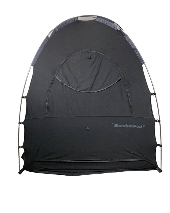 Shop SlumberPod 3.0 Sleep Canopy, Black with Grey Accents at Goodbuygears