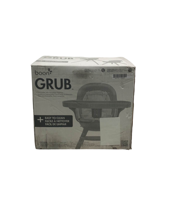 Shop Boon GRUB High Chair, Grey at Goodbuygears