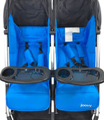 Shop Joovy Kooper X2 Double Stroller, 2021, Glacier Blue at Goodbuygears