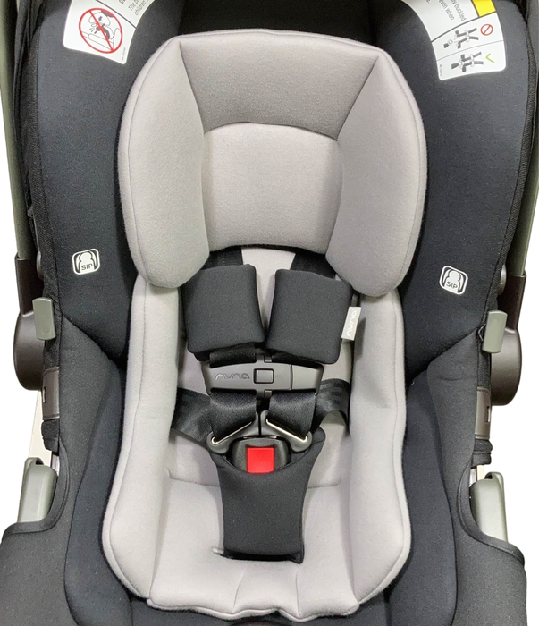 Shop Nuna PIPA rx Infant Car Seat with RELX Base, 2023, Caviar at Goodbuygears