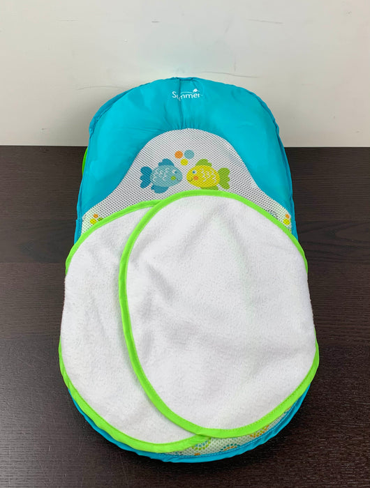 secondhand Summer Infant Deluxe Bath Sling, With Warming Wings