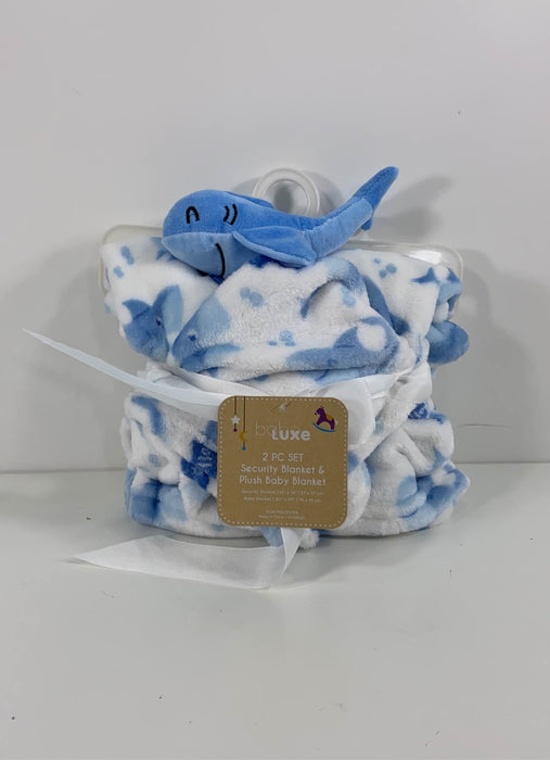 Shop Babe Luxe 2 PC Security Blanket And Plush Blanket at Goodbuygears