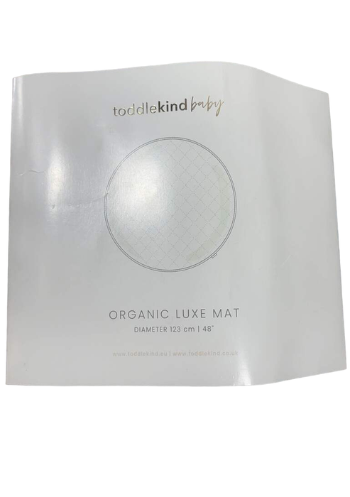 Shop Toddlekind Luxe Organic Cotton Reversible Playmat The Snuggle Mat, Leaves Stone at Goodbuygears