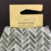 secondhand Copper Pearl Bandana Bibs