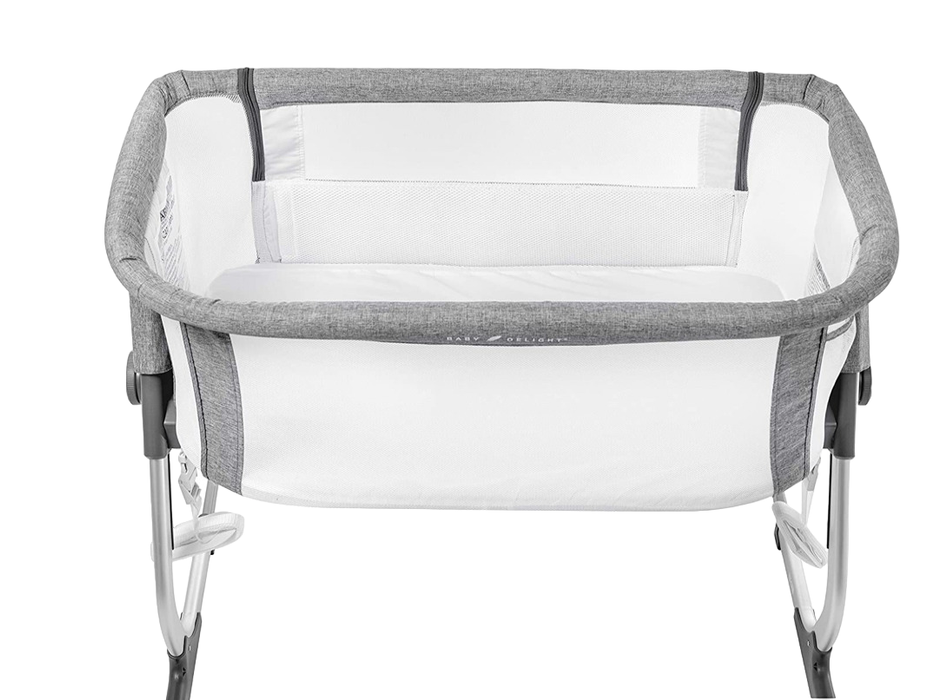 Shop Baby Delight Beside Me Dreamer Bassinet & Bedside Sleeper, Charcoal Tweed at Goodbuygears