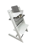 Shop Stokke Tripp Trapp Complete High Chair, White, Grey Dots at Goodbuygears