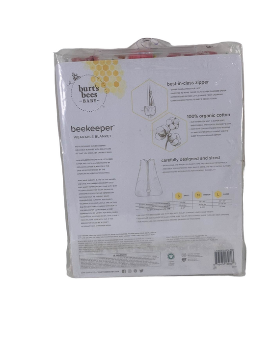 Shop Burt's Bees Baby Beekeeper Wearable Blanket, Medium, 0.5 TOG (Lightweight), Pink Flowers at Goodbuygears