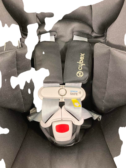 Shop Cybex Cloud G Lux with SensorSafe, 2023, Moon Black at Goodbuygears
