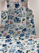 secondhand Burt's Bees Baby Beekeeper Wearable Blanket, Large, 1.5 TOG (Medium Weight), blue flowers