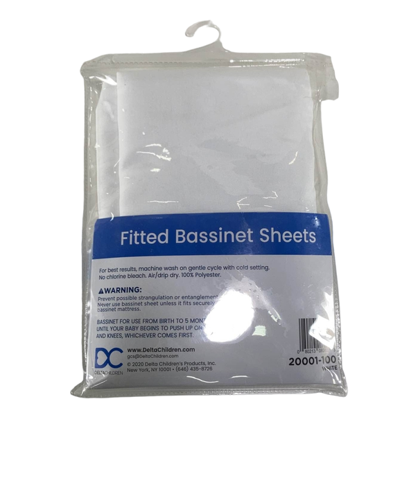 Shop Delta Children Bassinet Sheets, 2 Pack at Goodbuygears