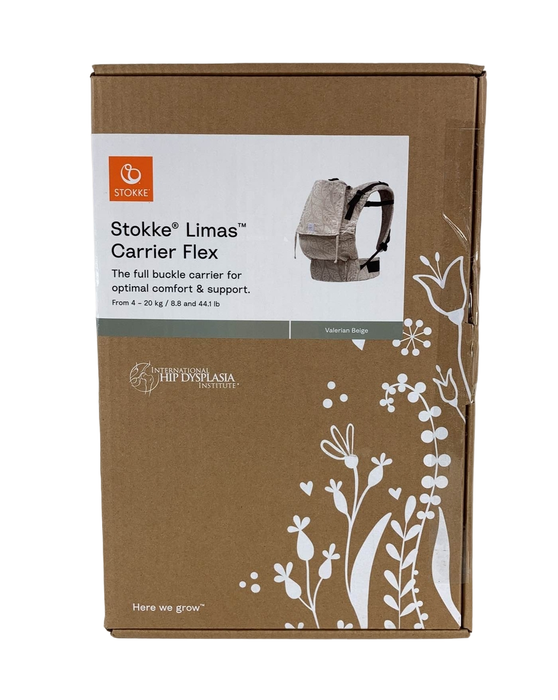 Shop Stokke Limas Flex Carrier, Valerian Beige at Goodbuygears