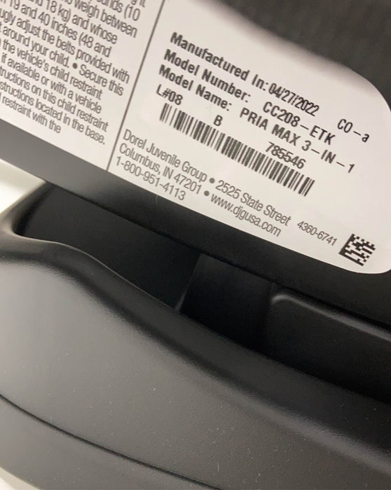 Shop Maxi-Cosi Pria Max All-in-One Convertible Car Seat, 2022 at Goodbuygears
