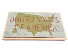 used Uncle Goose United States Wooden Blocks